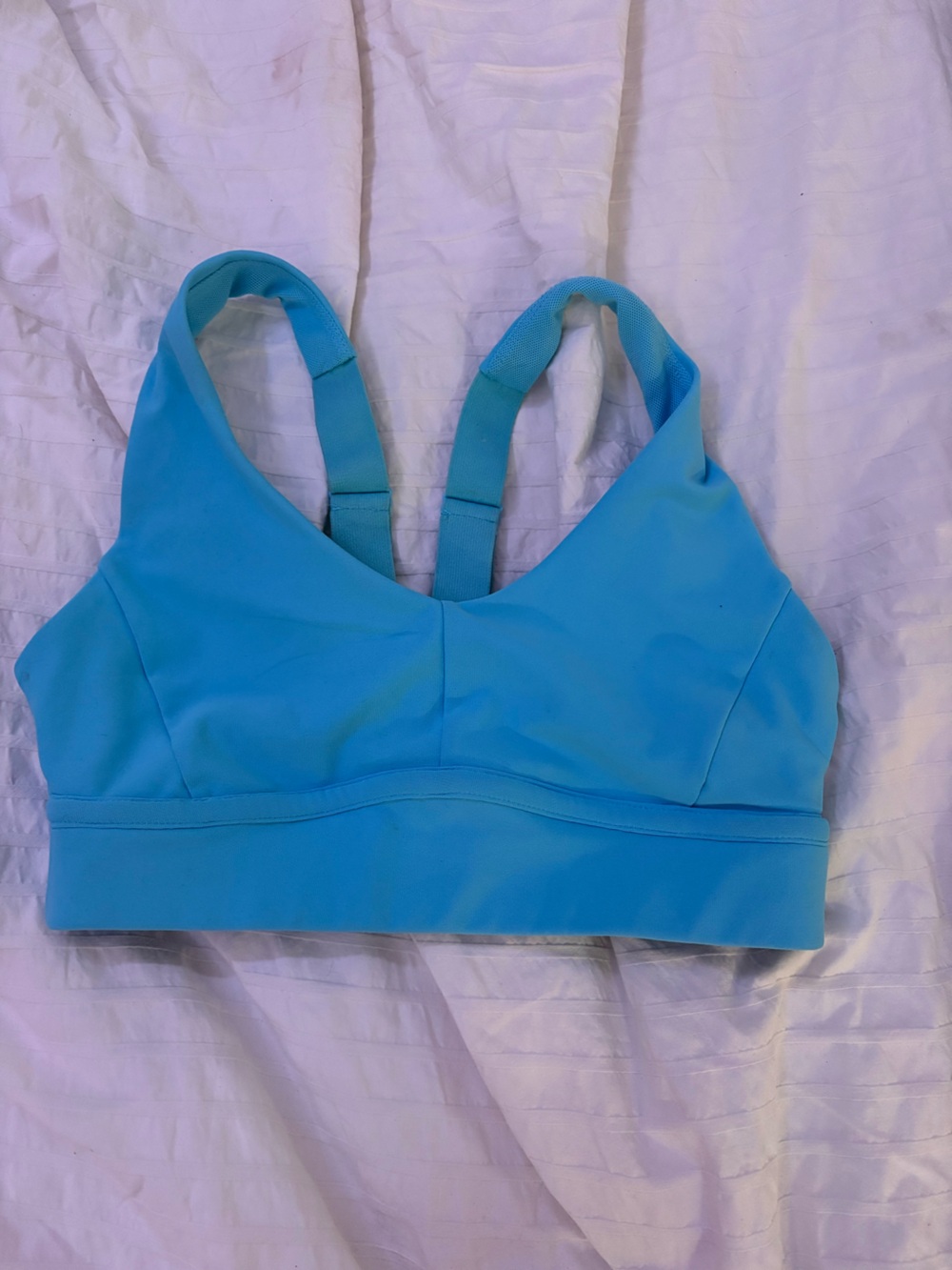 Xersion Light Blue Wireless Sports Bralette